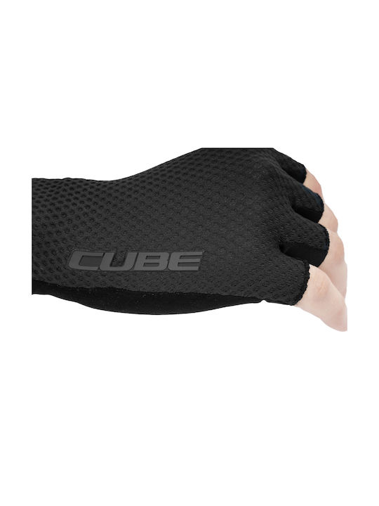 CUBE Scurte Mănuși de ciclism Negre