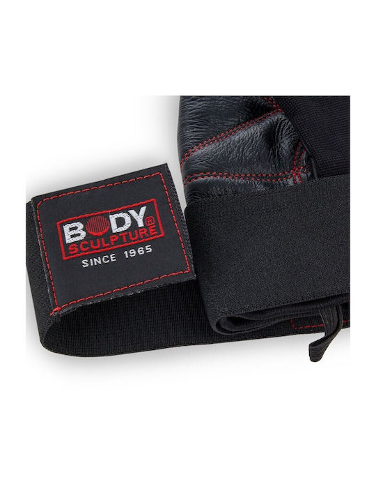 Schwarz Leder Handschuhe