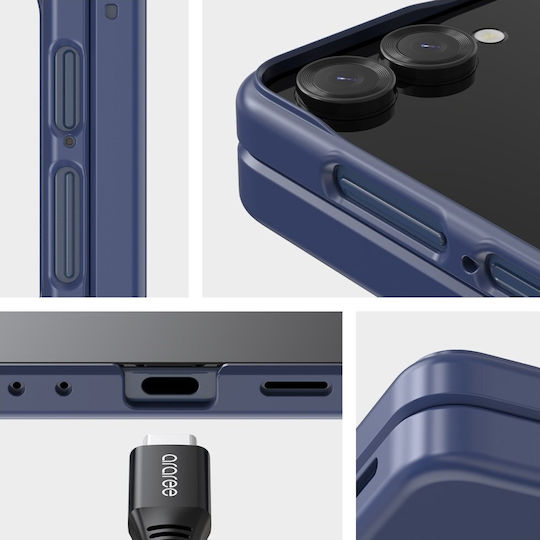 Araree Aero Back Cover Silicone / Plastic Black (Galaxy Z Flip7)