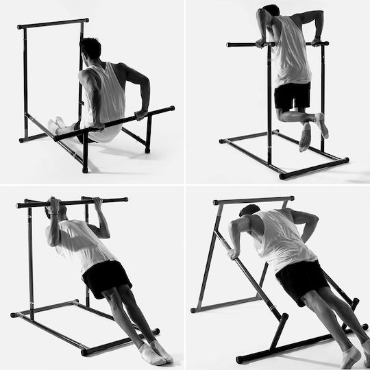 Bakaji Pull-Up & Dip Bar without Weights