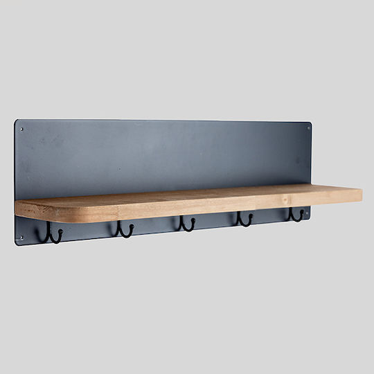 Shelf Wall 60x11x15cm Black Color