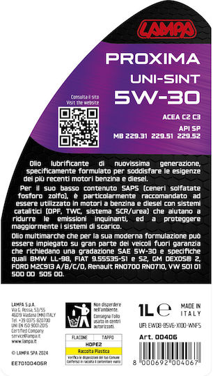 Lampa M4t Semisint Teilsynthetisch Motorradöl für Viertaktmotoren 15W-50 1Es