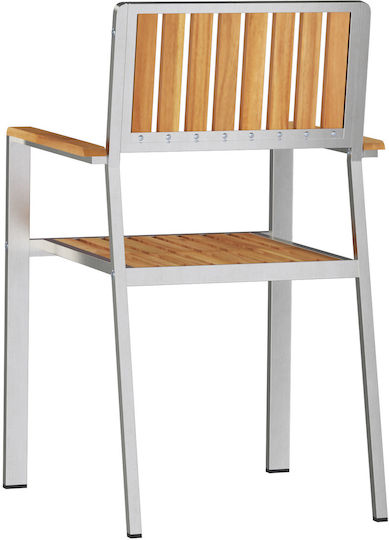 Outdoor-Stuhl Hölzernes Teak 4Stück