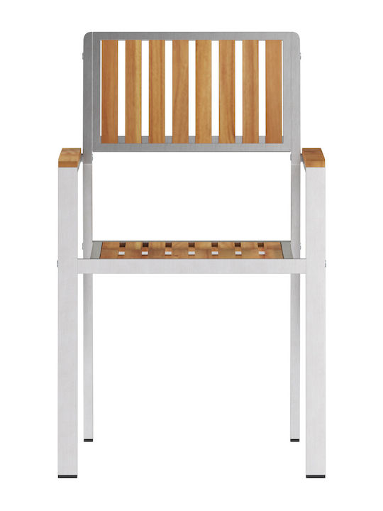 Outdoor-Stuhl Hölzernes Teak 4Stück