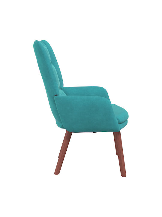 Relax Armchair Turquoise 63x67x94cm