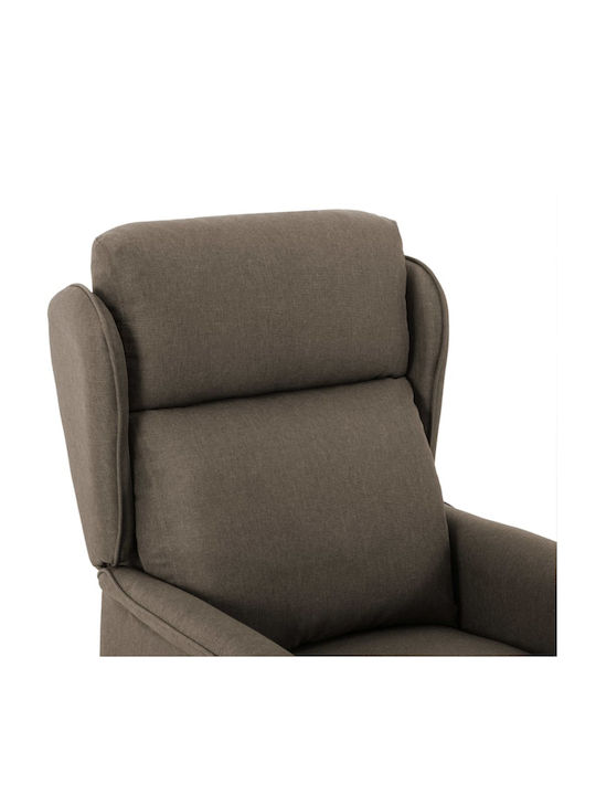 Relax Massage Armchair Ecru 93.5x67.5x101.5cm