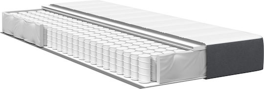 vidaXL Single Anatomic Saltea Spumă de memorie / Spumă 100x200x20cm
