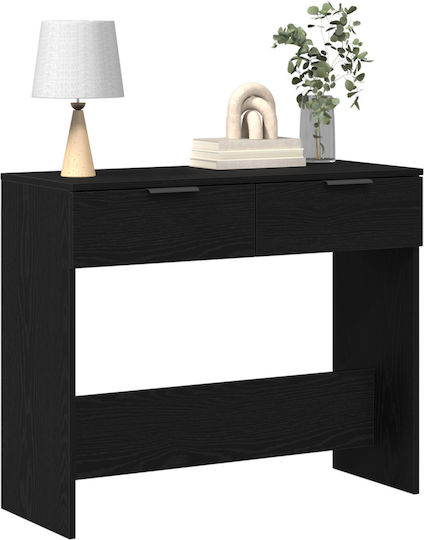 Конзолна маса Дървена Black Oak Д90xШ36xВ75cm