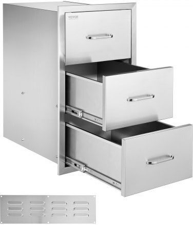 Comodă de Bucătărie de Podea Gri 46.99x57.15x57.15buc