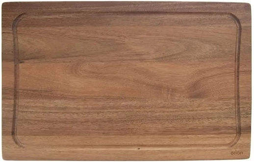 Perfect Home Подредба Плот за рязане Дърво Сив 37x23см 15бр