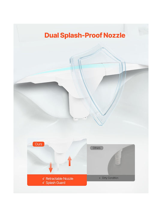 Vevor Bidet Faucet White