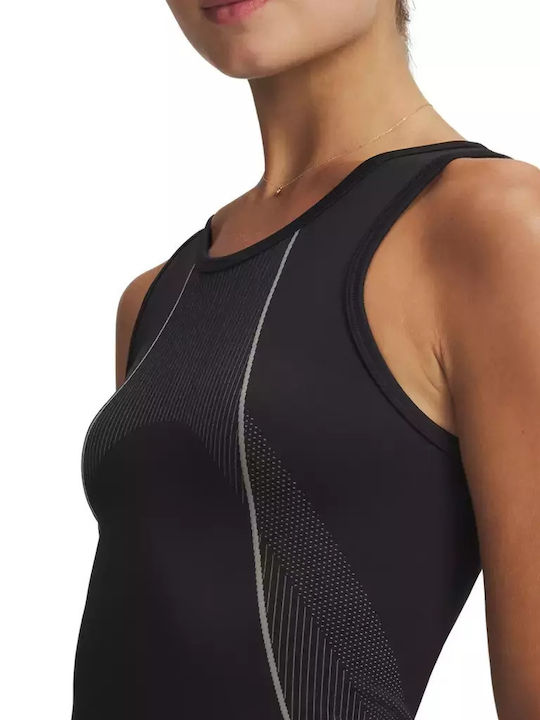 Vanish Seamless Women's Summer Blouse Sleeveless Black
