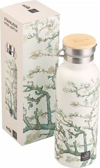 Grupo Erik Μπουκάλι Θερμός Ανοξείδωτο 500ml Van Gogh MUSEUM με Λαβή