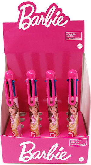 Gim Barbie Στυλό Ballpoint Πολλαπλών Χρωμάτων