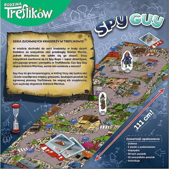 Board Game Spy Guy for 1-4 Players 5+ Years Old (PL) Trefl