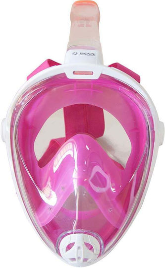 Escape Ozean Tauchmaske Silikon Vollgesicht Rosa