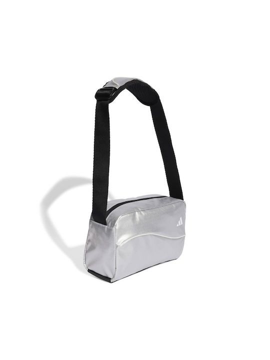 adidas Duffel Women's Gym Shoulder Bag Silver
