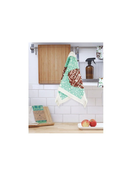Flamingo Tea Towel from 100% Cotton in White Colour 38x63cm