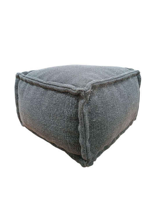 Bean Bag Chair Bolster Gray 50x50x35cm