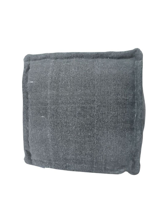Bean Bag Chair Bolster Gray 50x50x35cm