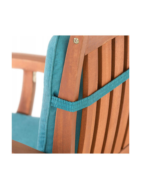 Garden Chair Cushion with Backrest Blue