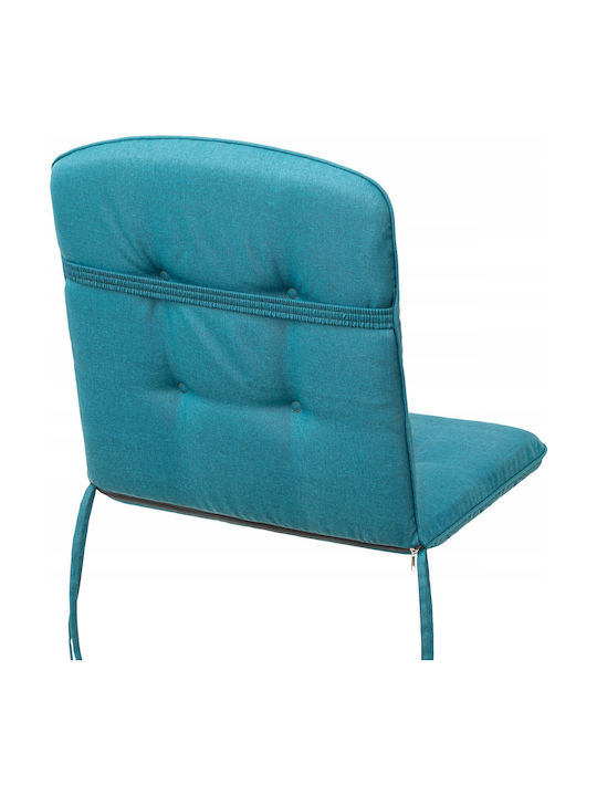 Garden Chair Cushion with Backrest Blue