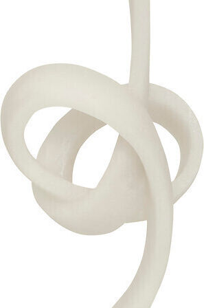 Atmosphera Decorative Louan Polyresin Height 45 cm White 211744