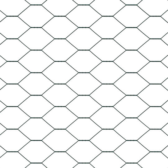 vidaXL Wire Fencing Galvanized with PVC Coating Set Green 0.6x10m