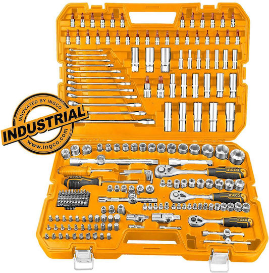 Ingco Tool Case with 216 Tools