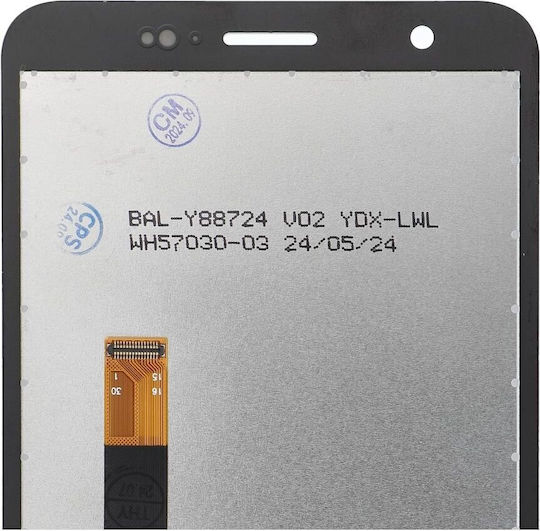 BlackView Screen with Touch Mechanism for Blackview BV6600 (Black)