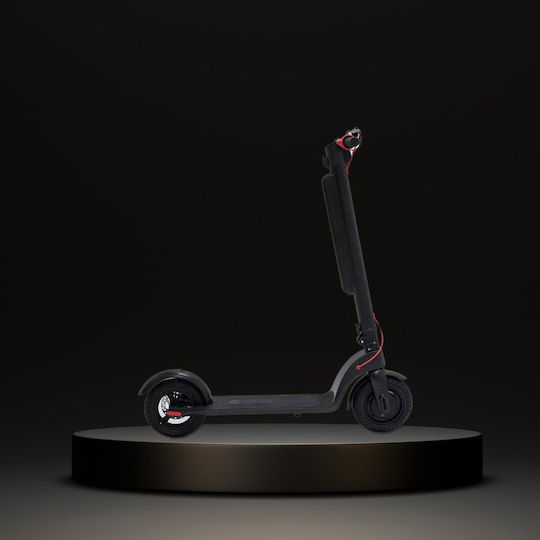 Devron Electric Scooter with 25km/h Max Speed and 30km Autonomy in Black Color