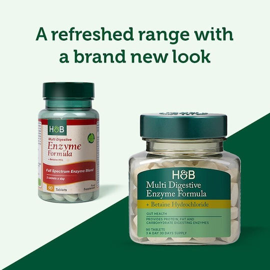 Holland & Barrett Multi Digestive Enzyme Formula 90 ταμπλέτες