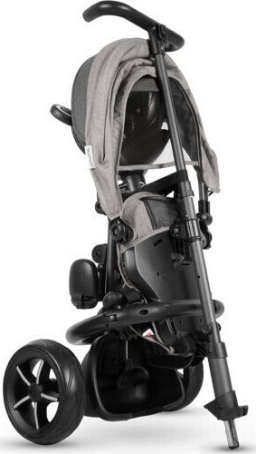 Q Play Rito Eva Star S380-11 Kids Tricycles with Parental Handle for 3+ Years Black