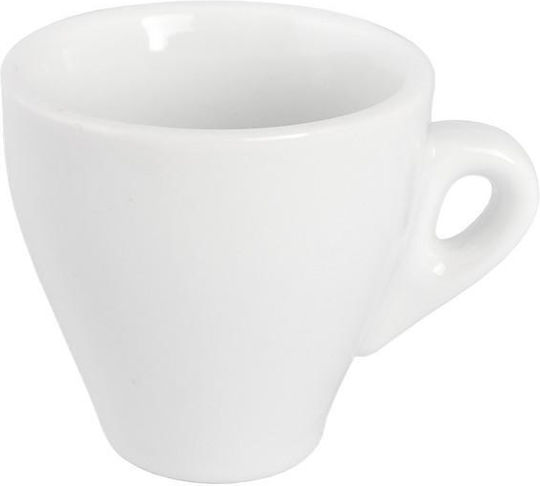 Oriana Ferelli Cană din Porțelan Albă 70ml Oriana Ferelli Cană din Porțelan Albă 70ml