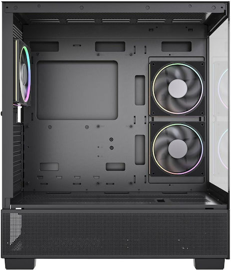 Gembird CCC-FC-X550 Midi Tower Компютърна Кутия Черна