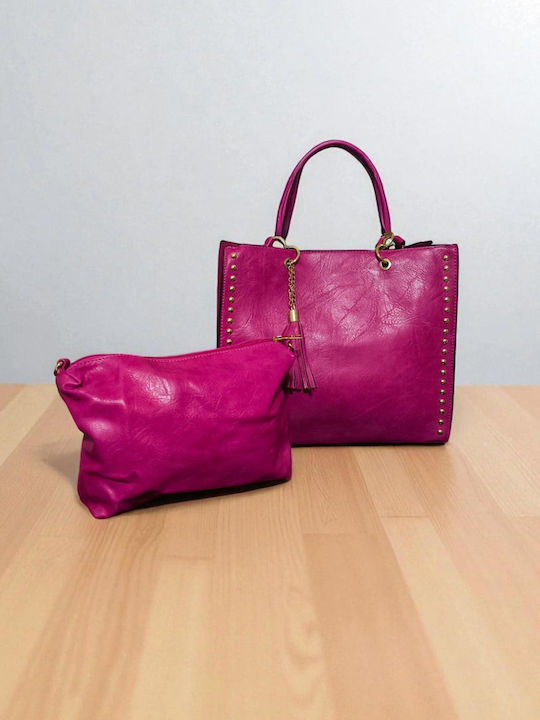 Damentasche Handtasche Fuchsie