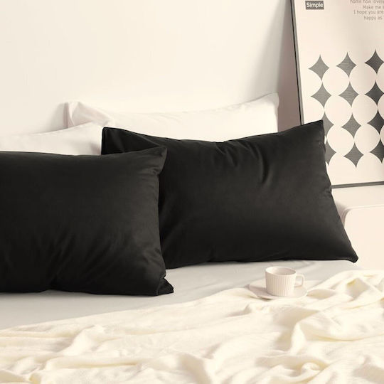 Kotonia Home Set 2 Fețe de Pernă de Hotel din 100% Bumbac 70x50cm.