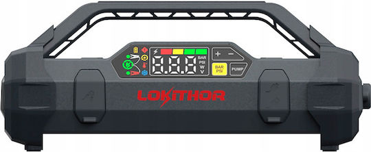 Lokithor JA302 PRO Φορητός Εκκινητής Μπαταρίας Αυτοκινήτου 3000A με Power Bank / USB / Τρόμπα / Φακό 12V