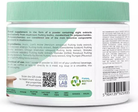 Osavi Mushroom Blend 8 in 1 200gr