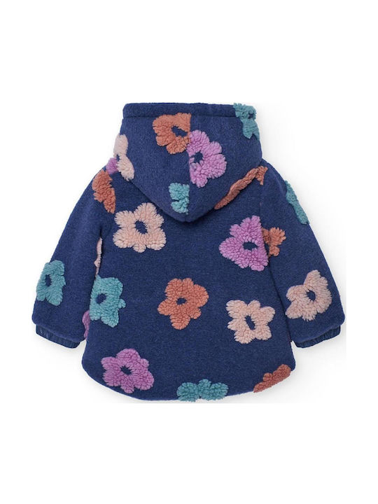 Kids' Fur with Lining & Hood Purple