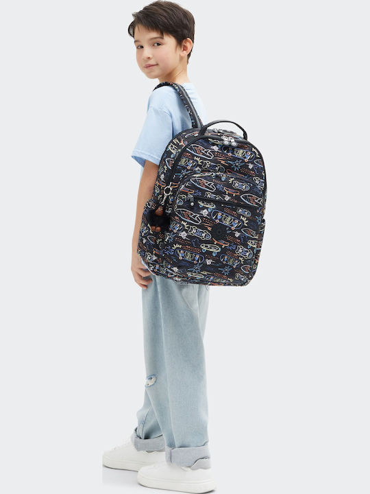 Kipling Seoul Τσάντα Πλάτης για Laptop 15" Πολύχρωμη