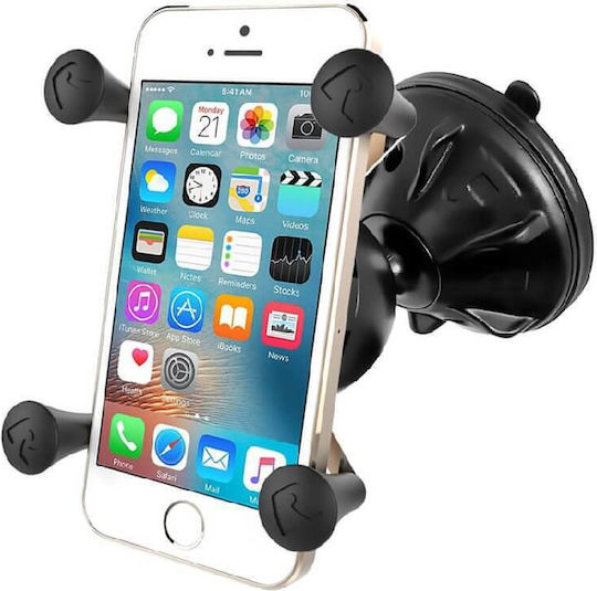 RAM Mount Suport Auto pentru Telefon cu cârlige reglabile Neagră