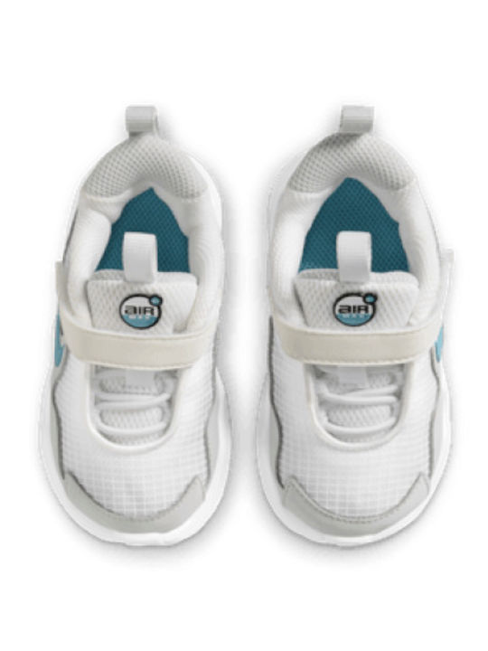 Air Max Nova Kinder Sneakers mit Klettverschluss Weiß