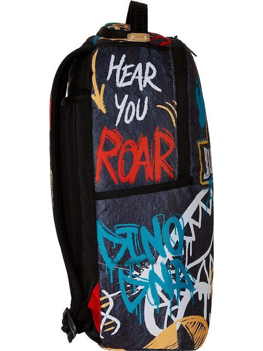 Sprayground DLXR Ученическа Раница Многоцветна с Джоб за Бутилка