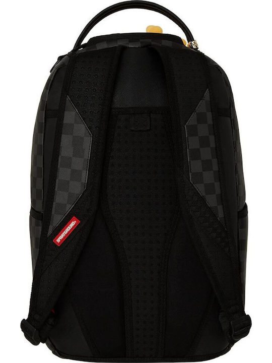Sprayground Astromane Stuck Σχολική Τσάντα Πλάτης Καφέ με Θήκη για Παγούρι