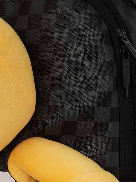 Sprayground Astromane Stuck Σχολική Τσάντα Πλάτης Καφέ με Θήκη για Παγούρι