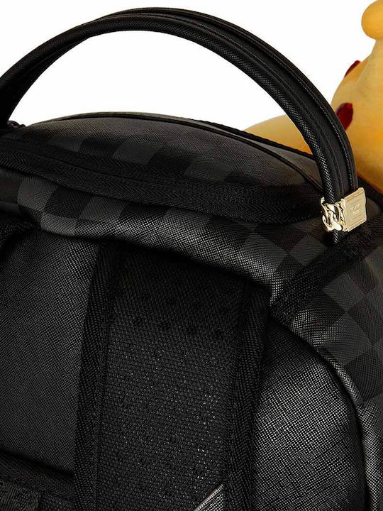 Sprayground Astromane Stuck Σχολική Τσάντα Πλάτης Καφέ με Θήκη για Παγούρι