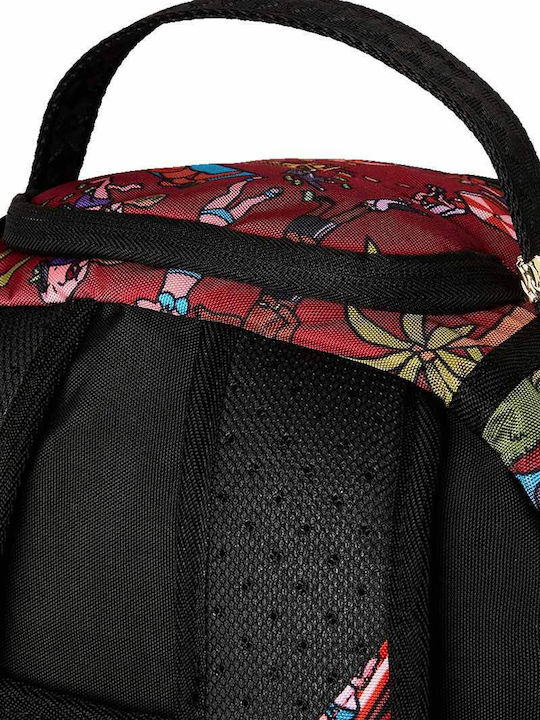 Sprayground DLXR Schulranzen Rucksack für Junior High-High School mit Flaschenhalter Mehrfarbig 29 x 15 x 45cm