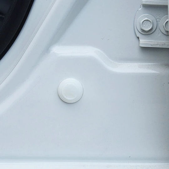 Anti-Vibration Phosphorescent Silicone Car Stickers Doors Hood & Trunk Set 10 Pieces Tc-247