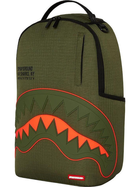 Sprayground School Bag Backpack Khaki with Water Bottle Holder